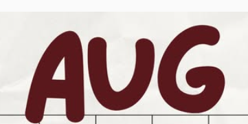 August Calendar